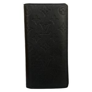 Louis Vuitton Portefeuille Brazza Monogram Shadow Long Wallet M62900